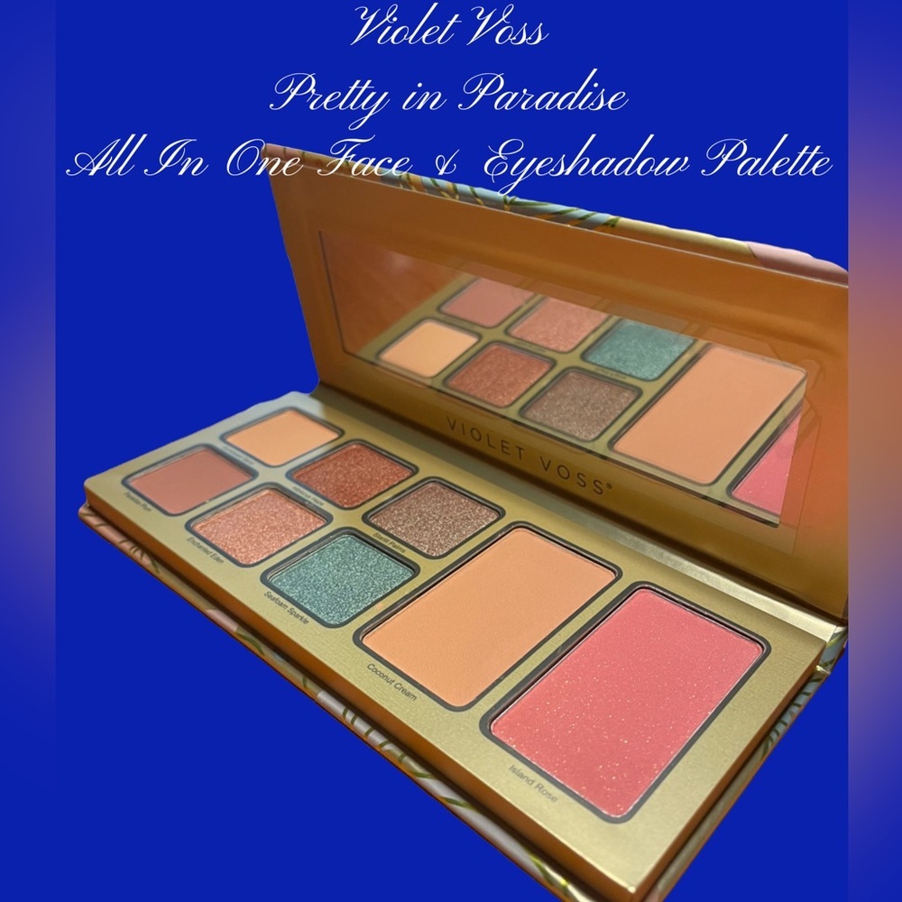 Violet Voss
Pretty in Paradise
All In One Face & Eye Shadow Palette